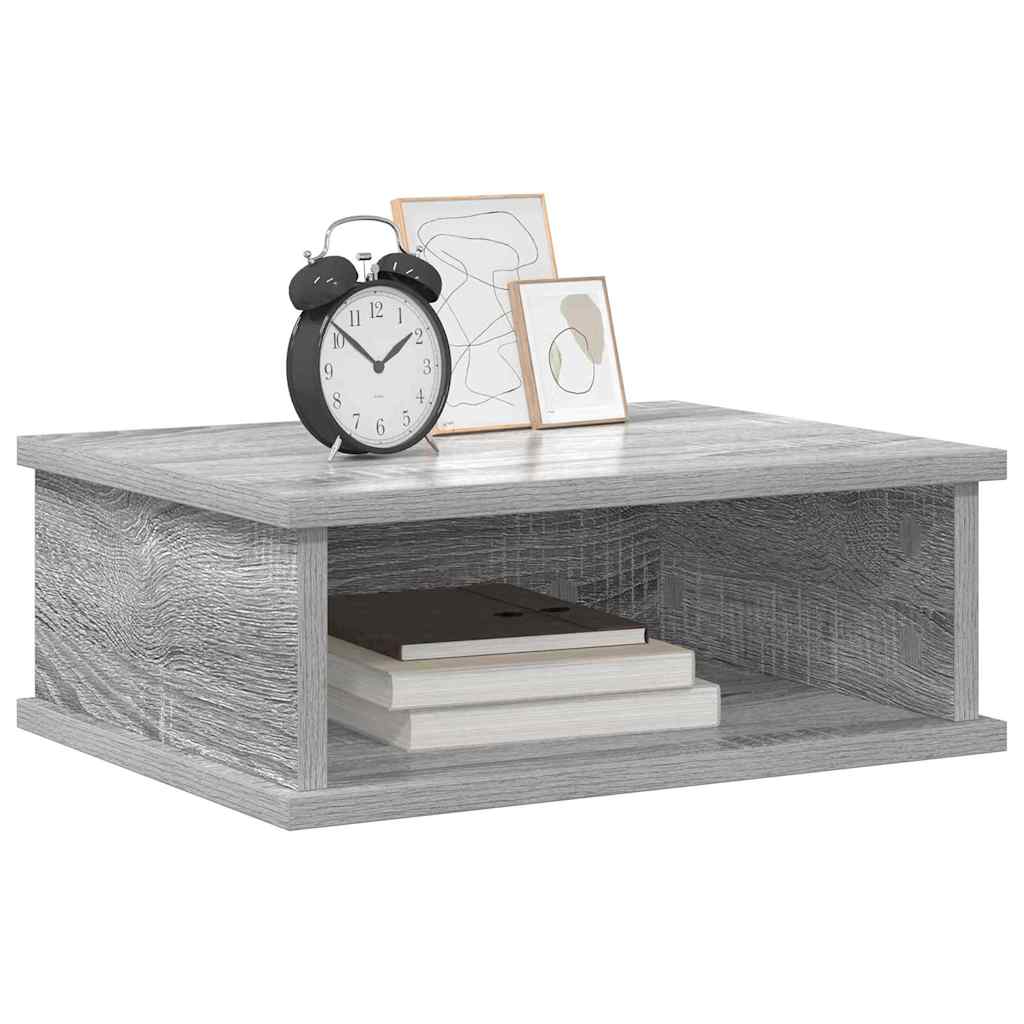 Noćni ormarić 2 pcs Siva Sonoma 40 x 31 x 15 cm