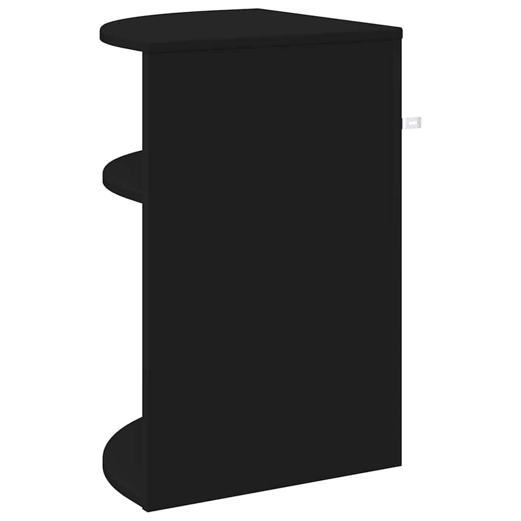 Konačna Stolić Crna 39,7 x 39,7 x 60 cm Konstruirano drvo