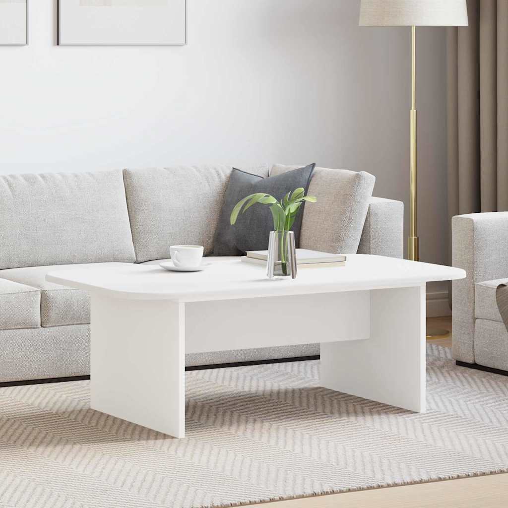 Kava Stol Bijelo 93 x 53 x 33 cm Konstruirano drvo