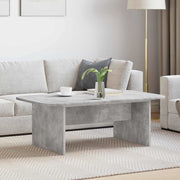 Kava Stol Betonski sivi 93 x 53 x 33 cm Konstruirano drvo