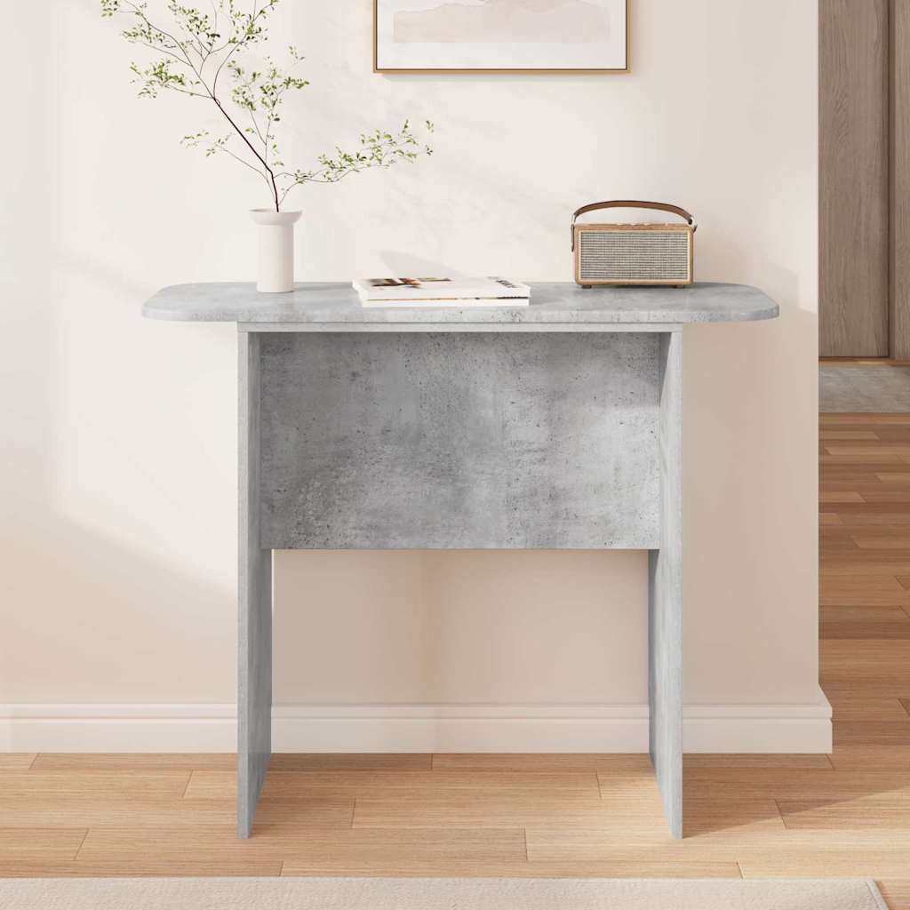 Konzolna stolica Betonski sivi 93 x 40 x 75 cm