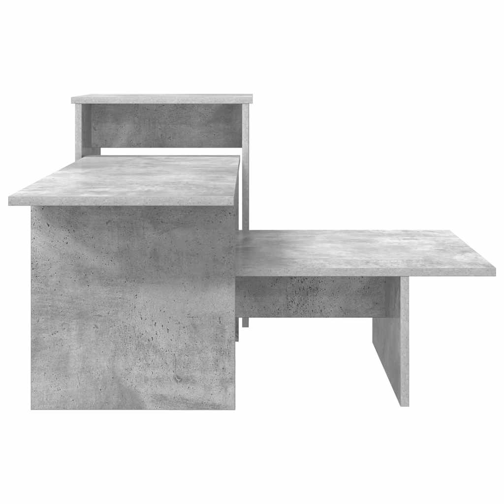 Konzolna stolica Betonski sivi 91,5 x 35 x 38,5 cm
