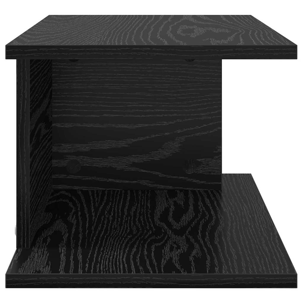 Noćni ormarić Crni hrast 40 x 30 x 25 cm Konstruirano drvo