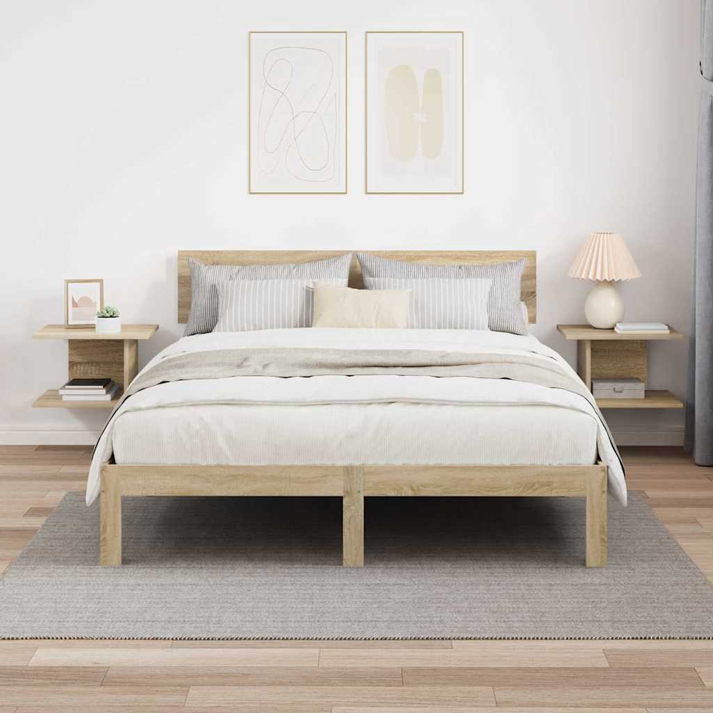 Noćni ormarić 2 pcs Sonoma hrast 40 x 30 x 25 cm