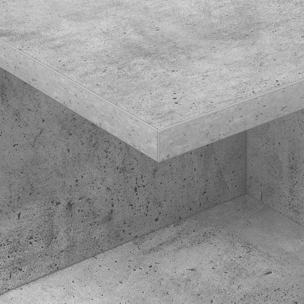 Noćni ormarić Betonski sivi 40 x 30 x 25 cm Konstruirano drvo