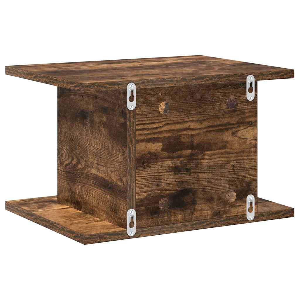 Noćni ormarić 2 pcs Dimljeni hrast 40 x 30 x 25 cm