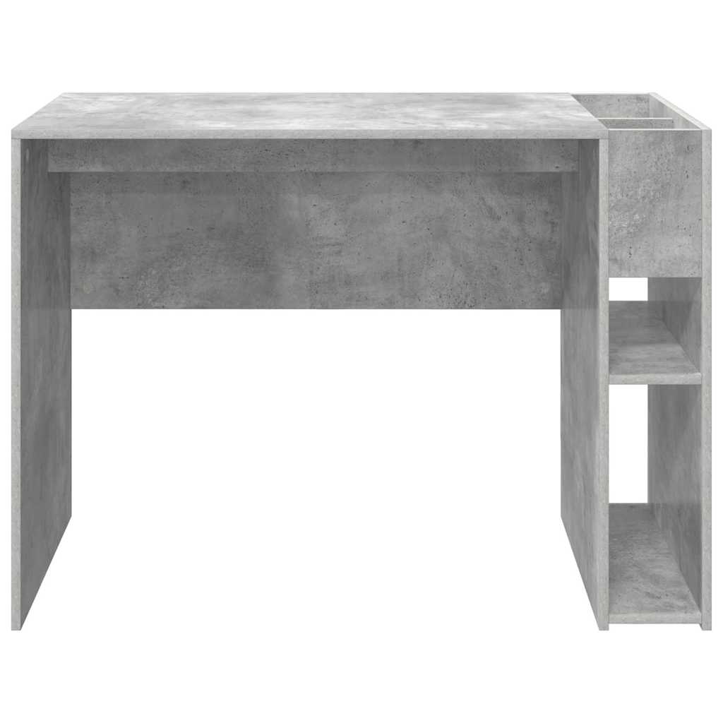 Stol Betonski sivi 109 x 50 x 78 cm Konstruirano drvo