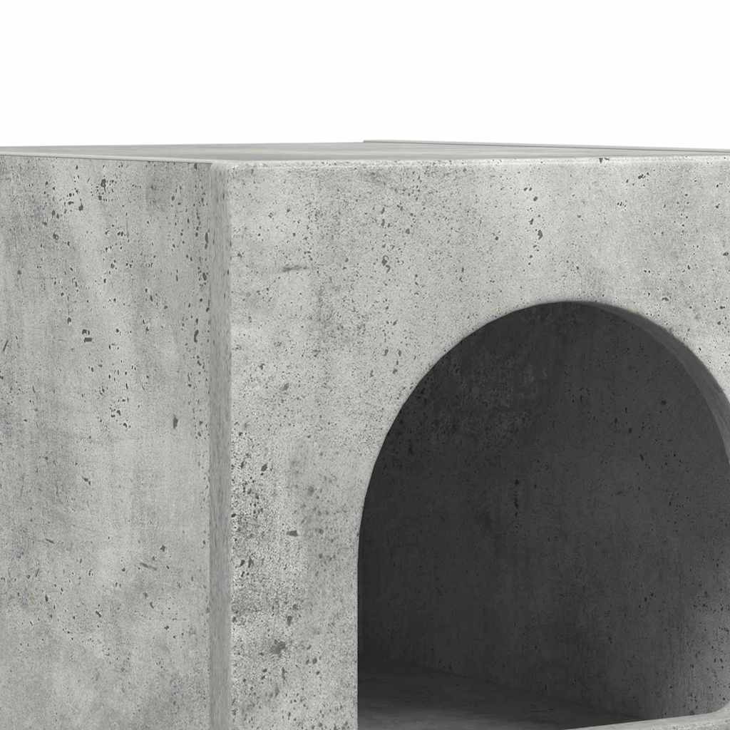 Noćni ormarić 2 pcs Betonski sivi 29,5 x 33,5 x 50 cm