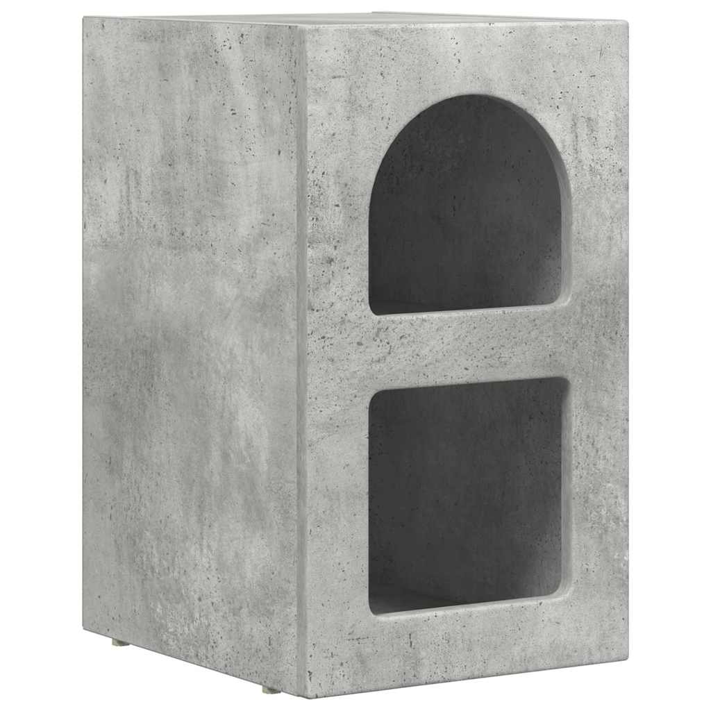 Noćni ormarić 2 pcs Betonski sivi 29,5 x 33,5 x 50 cm