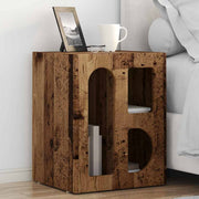 Noćni ormarić 2 pcs Staro drvo 40 x 35 x 50 cm