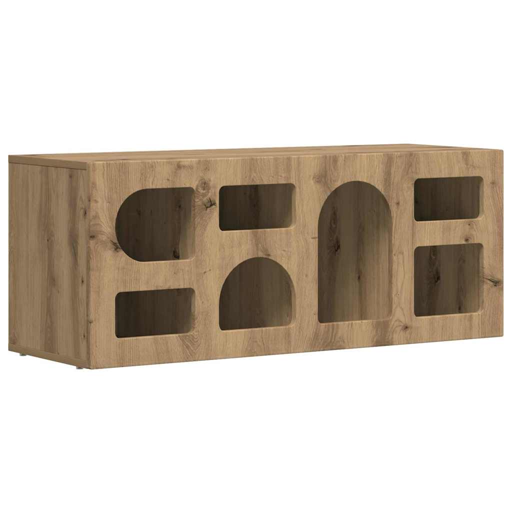 TV ormar Umjetnički hrast 100 x 35 x 40 cm Konstruirano drvo