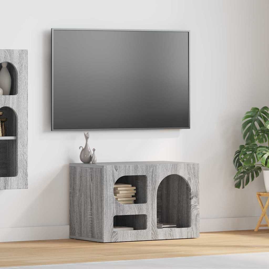 TV ormar Siva Sonoma 60 x 35 x 40 cm Konstruirano drvo