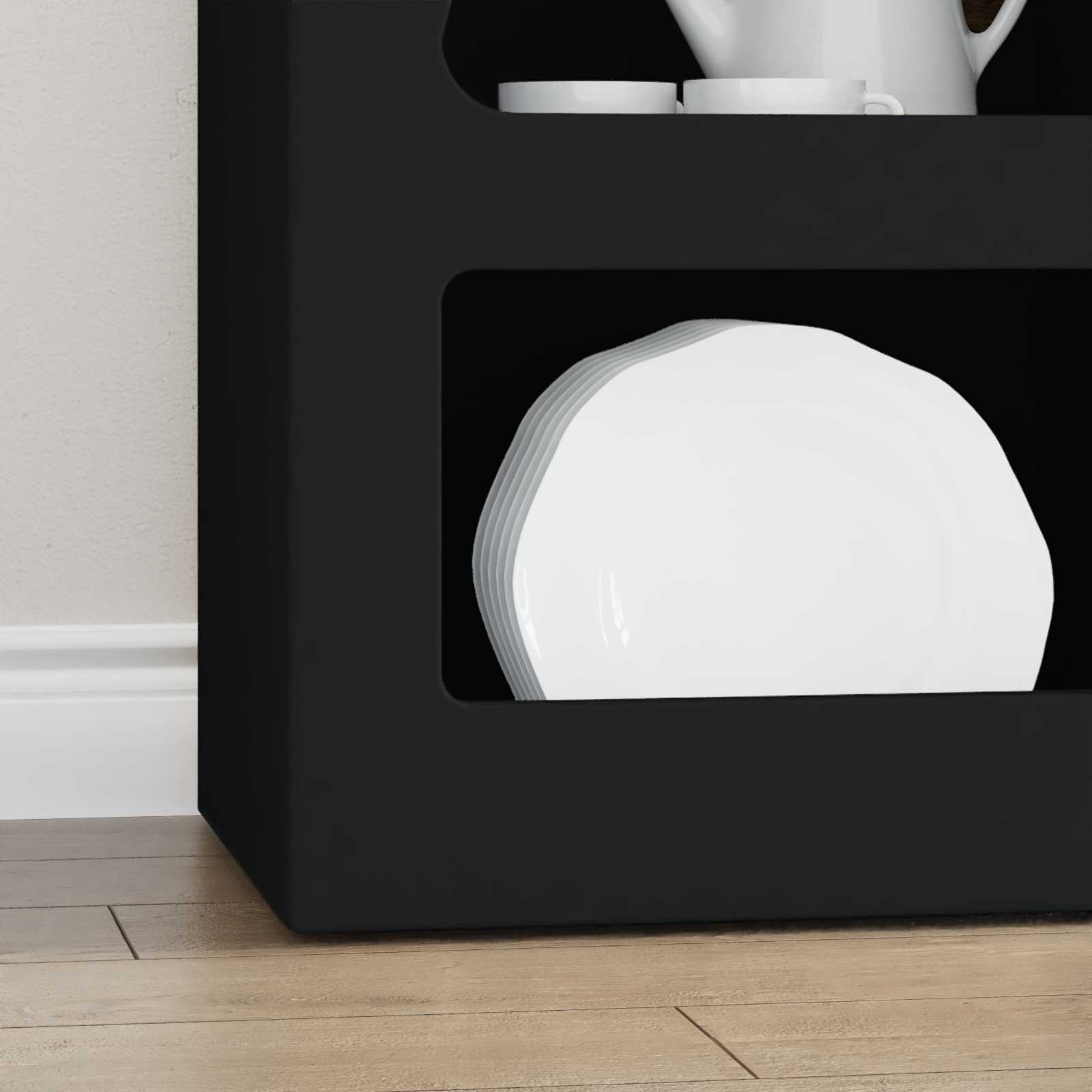 Kreveta Crna 40 x 35 x 100,5 cm Konstruirano drvo