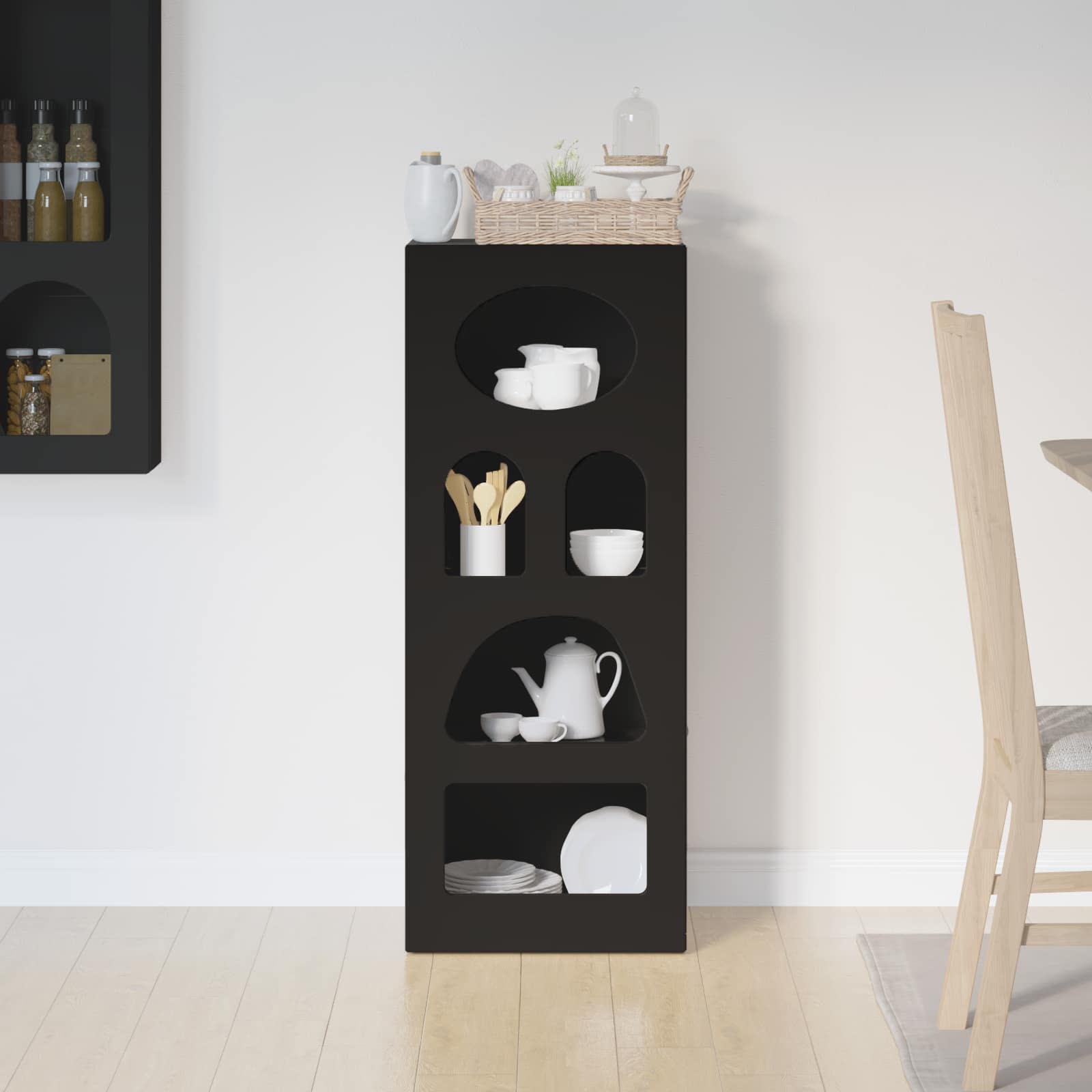 Kreveta Crna 40 x 35 x 100,5 cm Konstruirano drvo