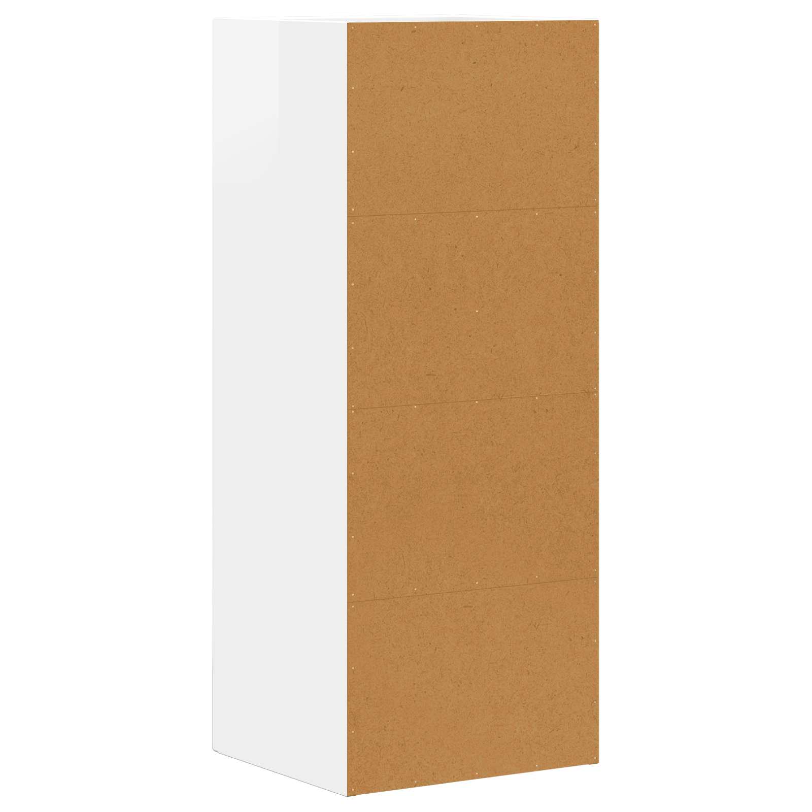 Kreveta Visoki sjaj bijela 40 x 35 x 100.5 cm Konstruirano drvo