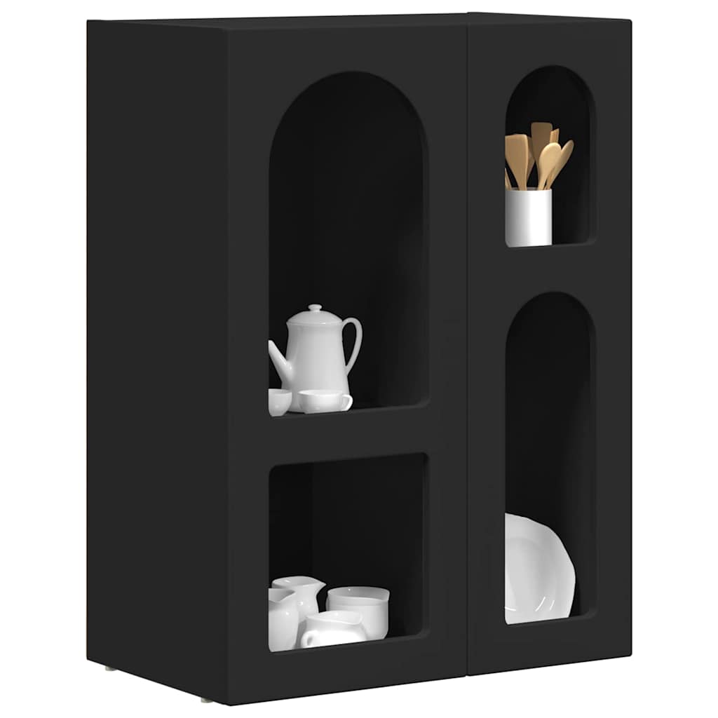 Kreveta Crna 59 x 35 x 80.5 cm Konstruirano drvo