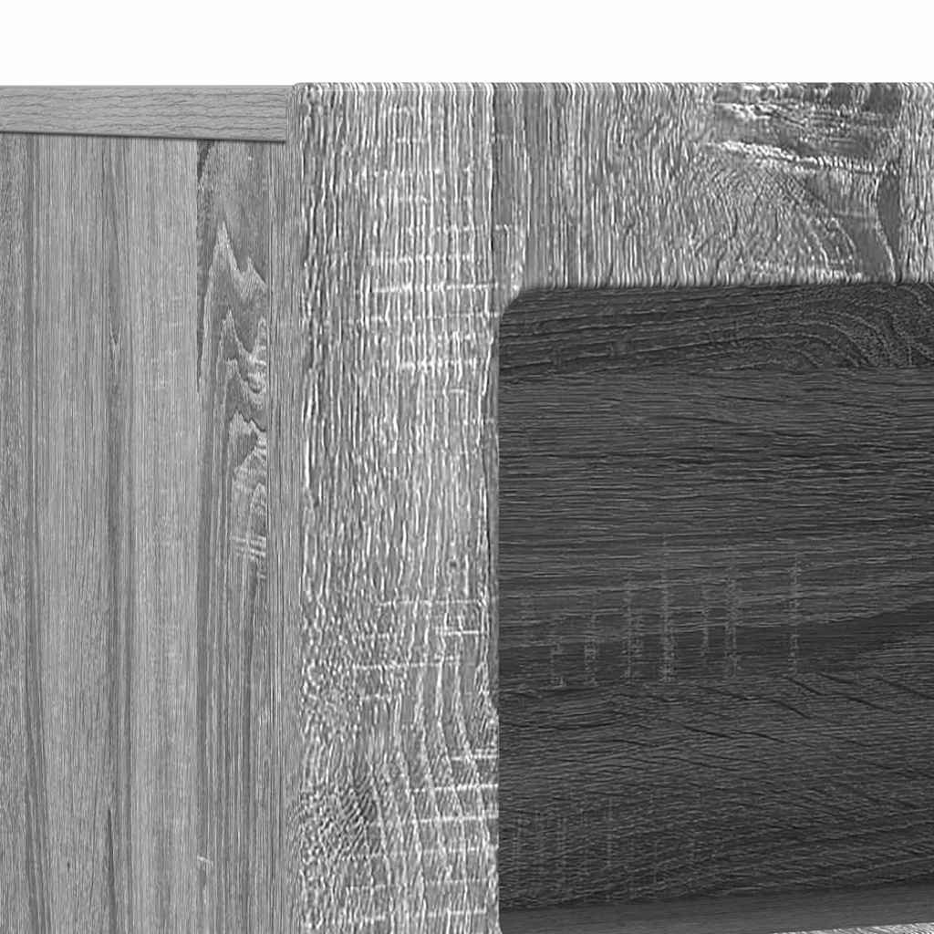Kreveta Siva Sonoma 80.5 x 35 x 59 cm Konstruirano drvo