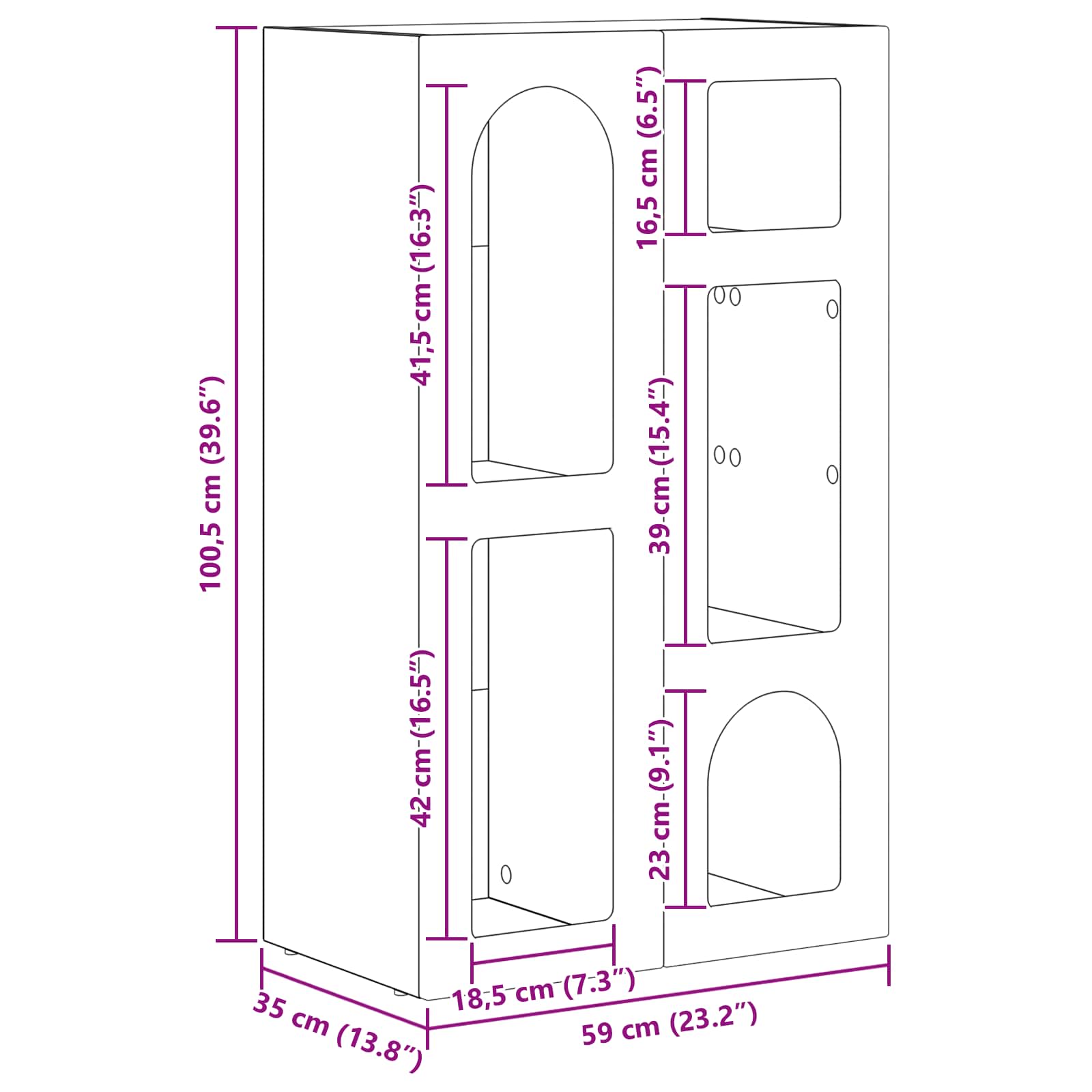 Kreveta Crna 59 x 35 x 100,5 cm Konstruirano drvo