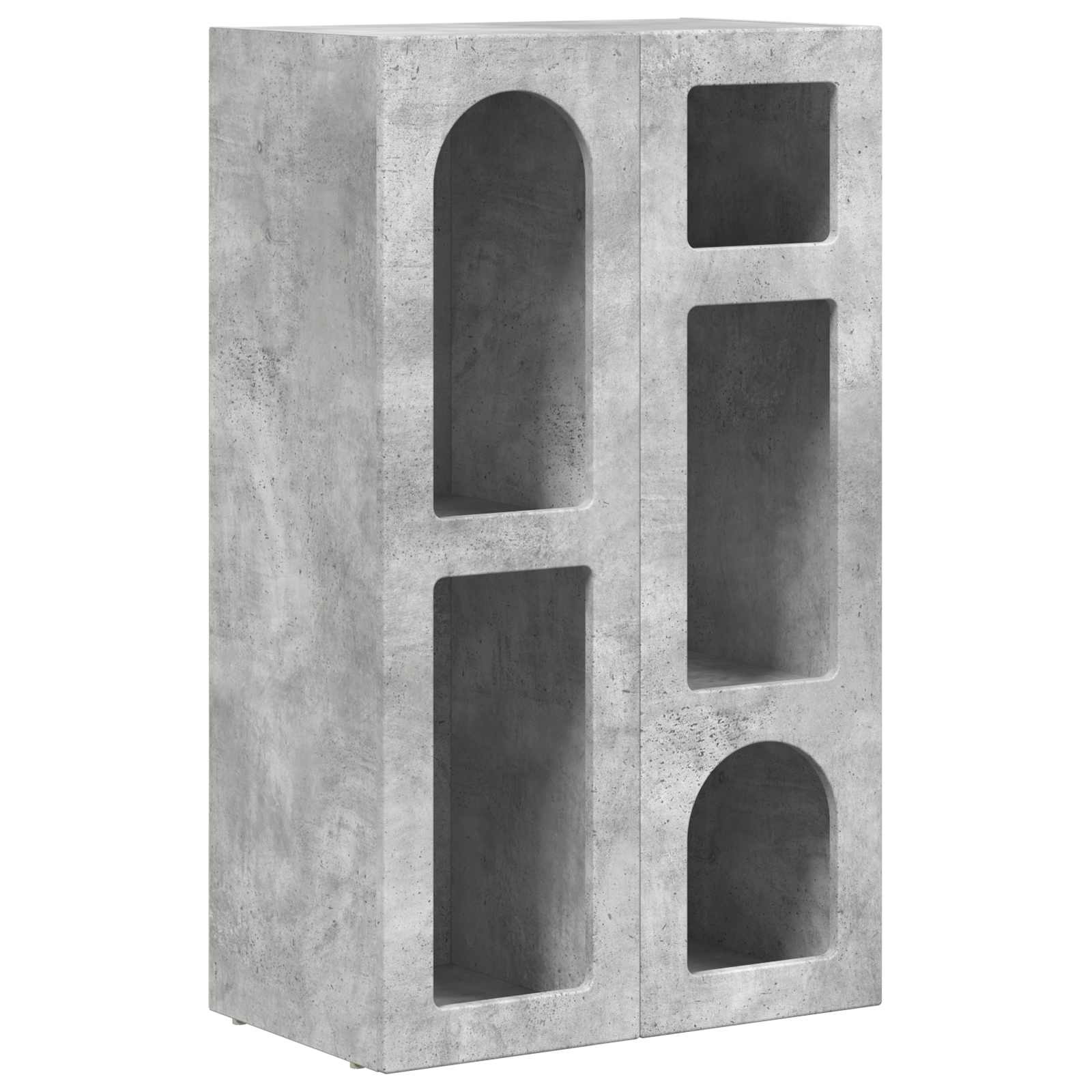 Kreveta Betonski sivi 59 x 35 x 100,5 cm Konstruirano drvo