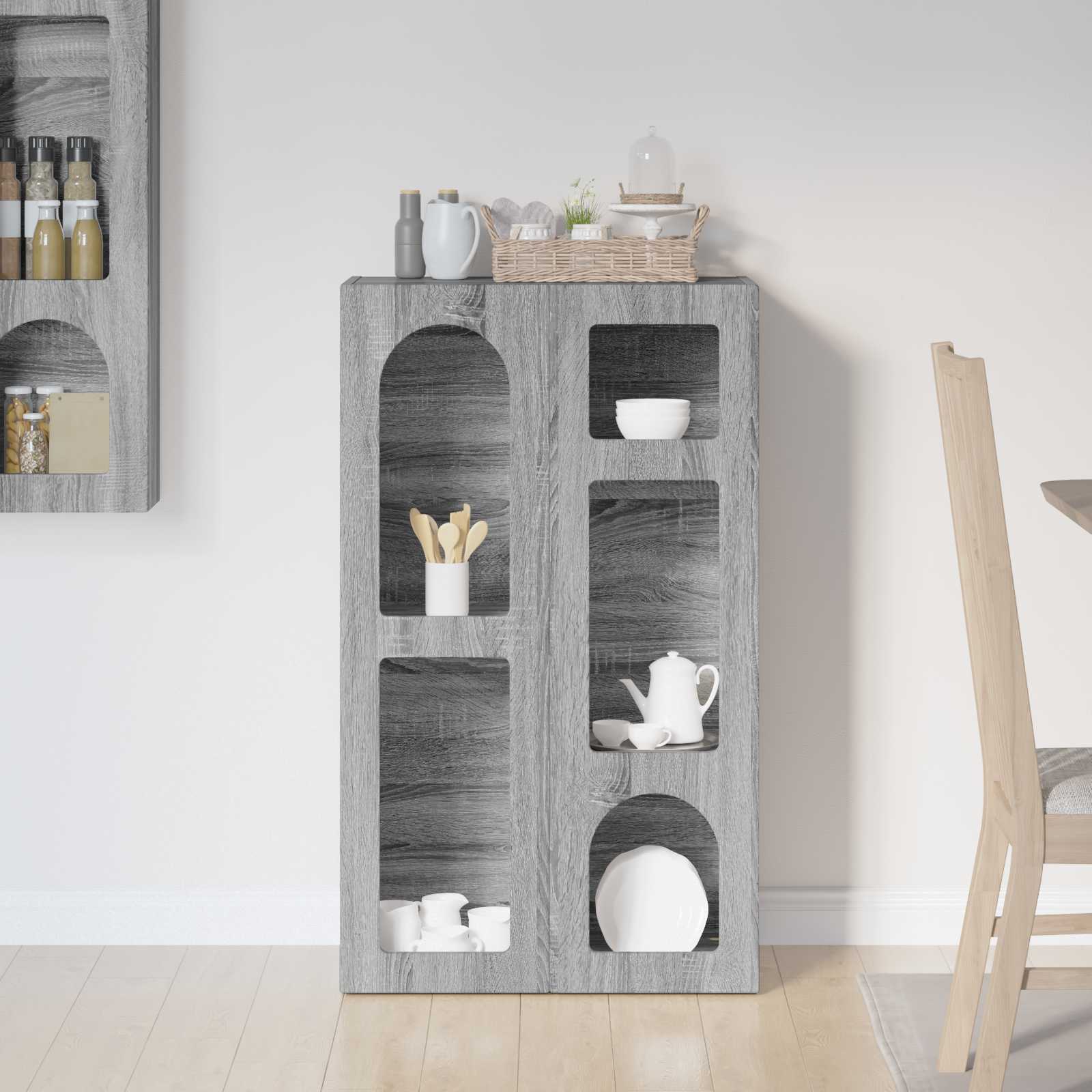Kreveta Siva Sonoma 59 x 35 x 100,5 cm Konstruirano drvo
