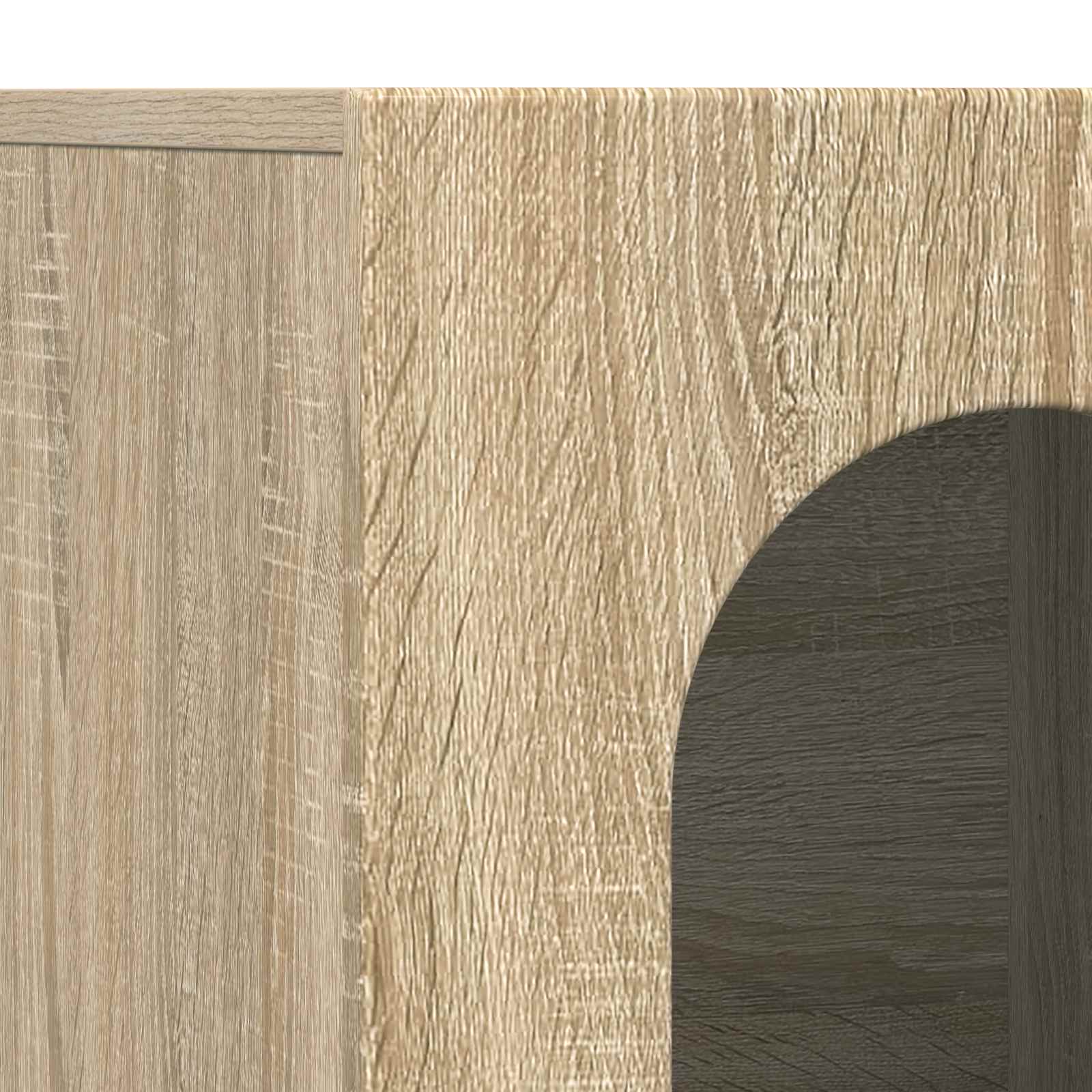 Kreveta Sonoma hrast 100 x 35 x 59 cm Konstruirano drvo