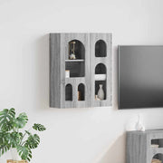 Viseći ormarić Siva Sonoma 59 x 20 x 71.5 cm Konstruirano drvo
