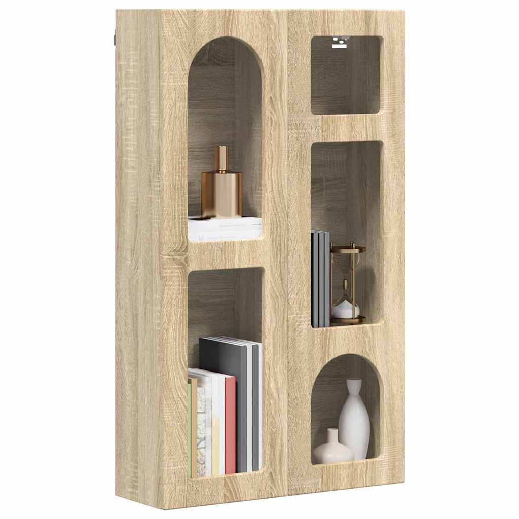 Viseći ormarić Sonoma hrast 59 x 20 x 100 cm Konstruirano drvo