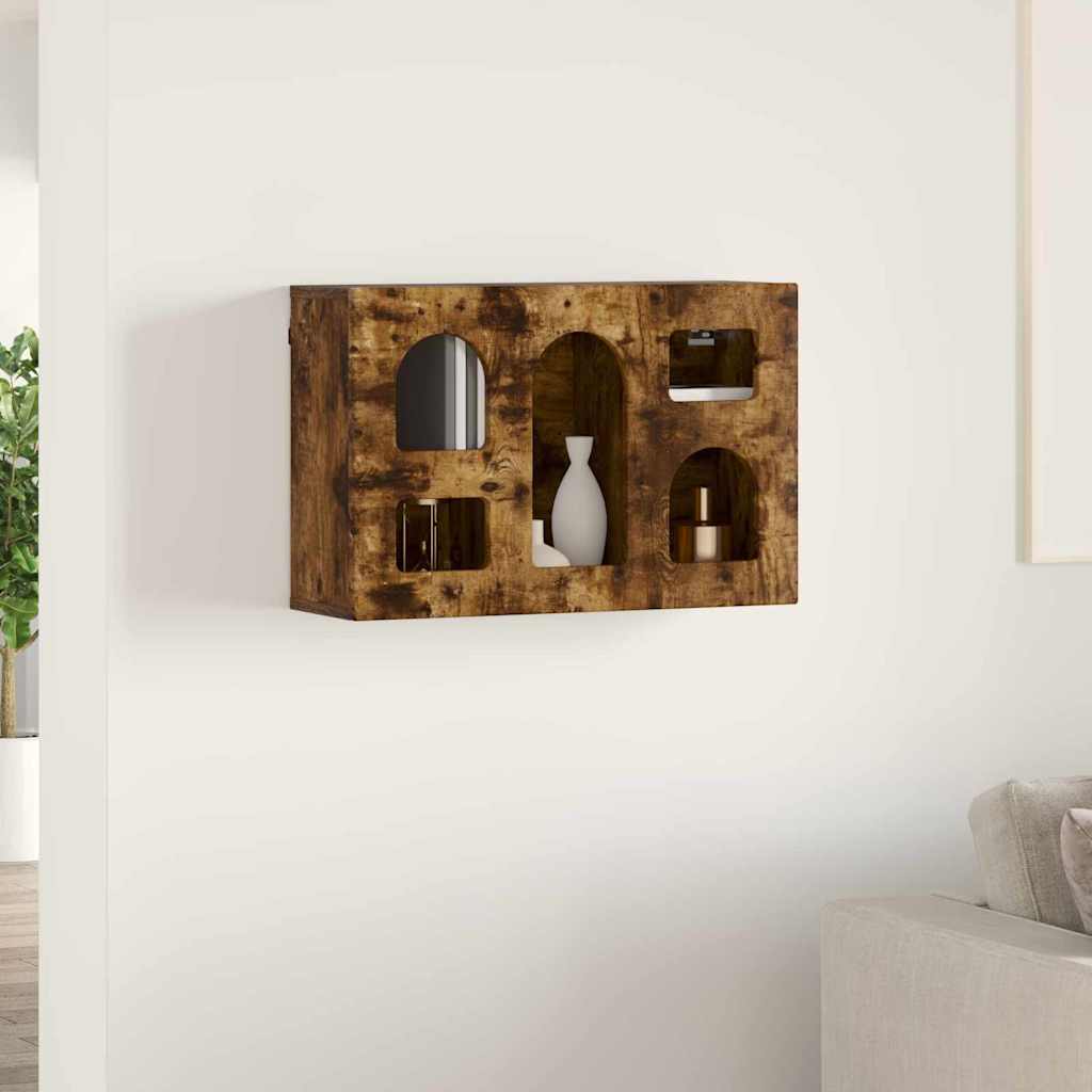 Viseći ormarić Dimljeni hrast 60 x 20 x 40 cm Konstruirano drvo