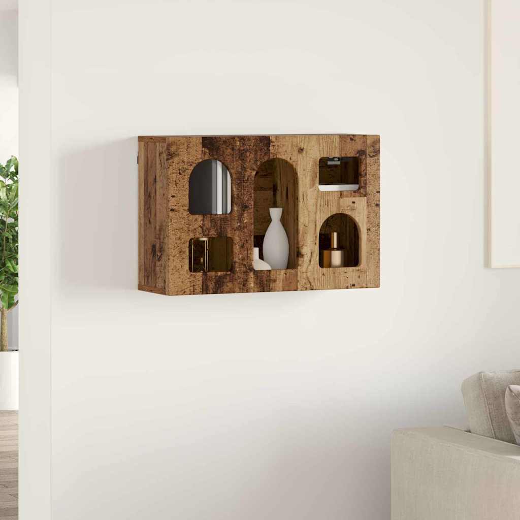 Viseći ormarić Staro drvo 60 x 20 x 40 cm Konstruirano drvo