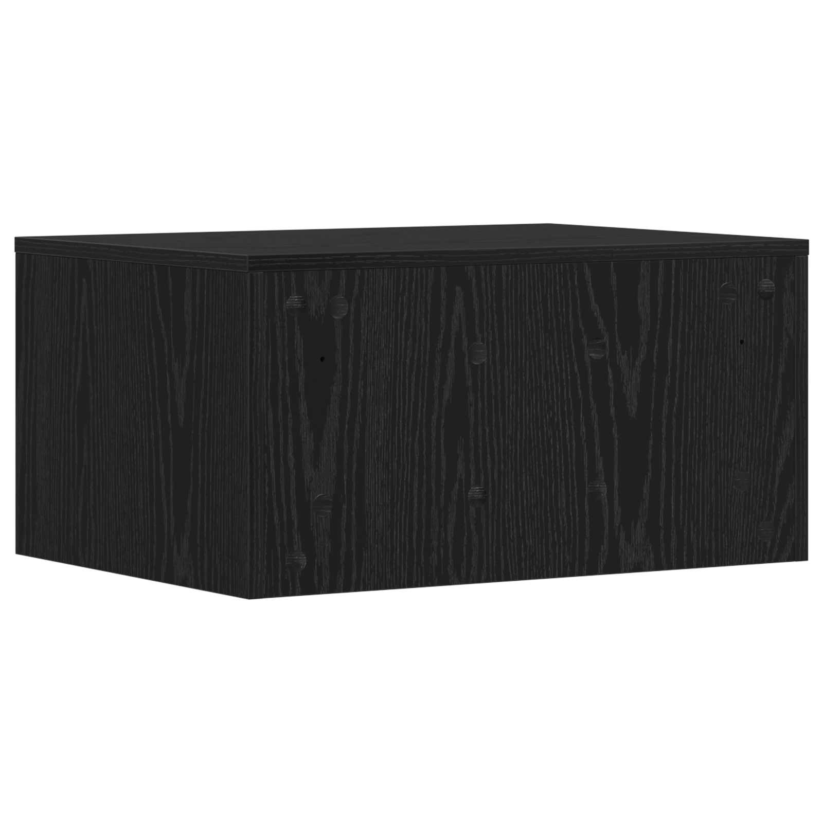 Stol za zid Zidne Crni hrast 60 x 45 x 30 cm Konstruirano drvo