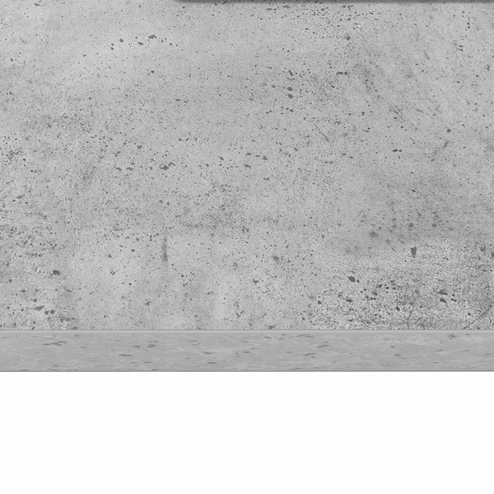 Stol za zid Betonski sivi 60 x 45 x 30 cm Konstruirano drvo