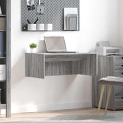 Stol za zid Zidne Siva Sonoma 80 x 45 x 30 cm Konstruirano drvo