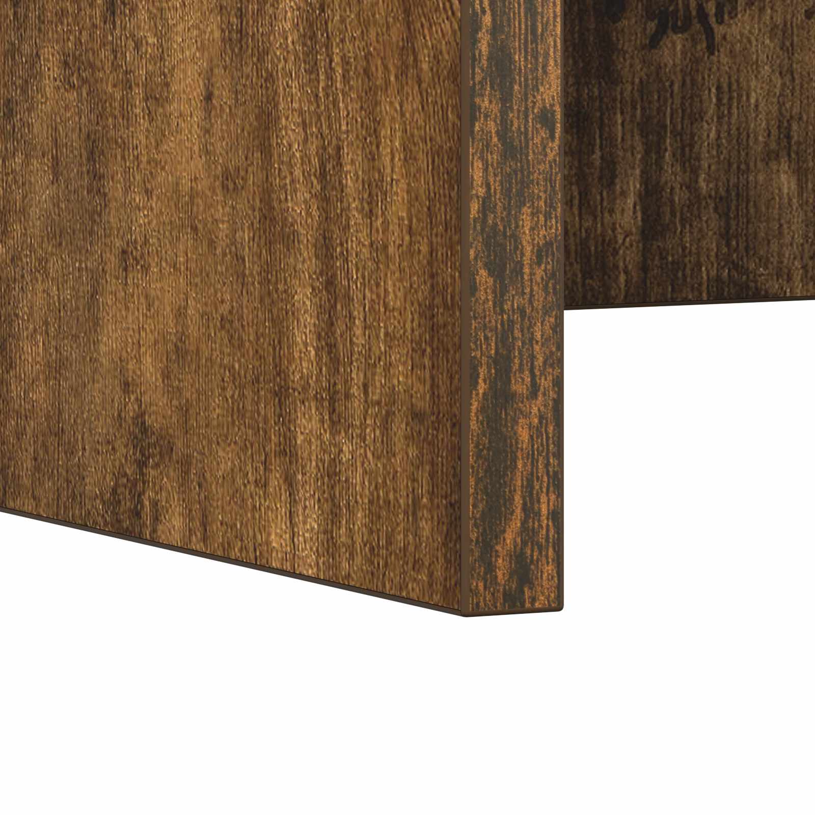 Stol za zid Dimljeni hrast 100 x 45 x 30 cm Konstruirano drvo