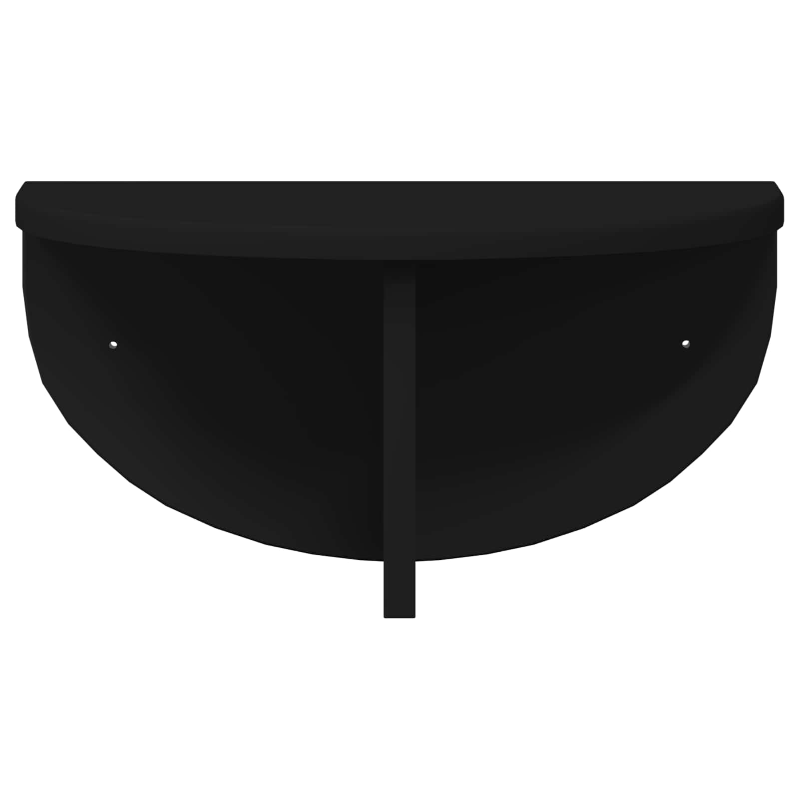 Polica na zidu Zidne Crna 38 x 19 x 19 cm Konstruirano drvo