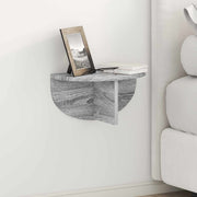 Polica na zidu Zidne 2 pcs Siva Sonoma 38 x 19 x 19 cm