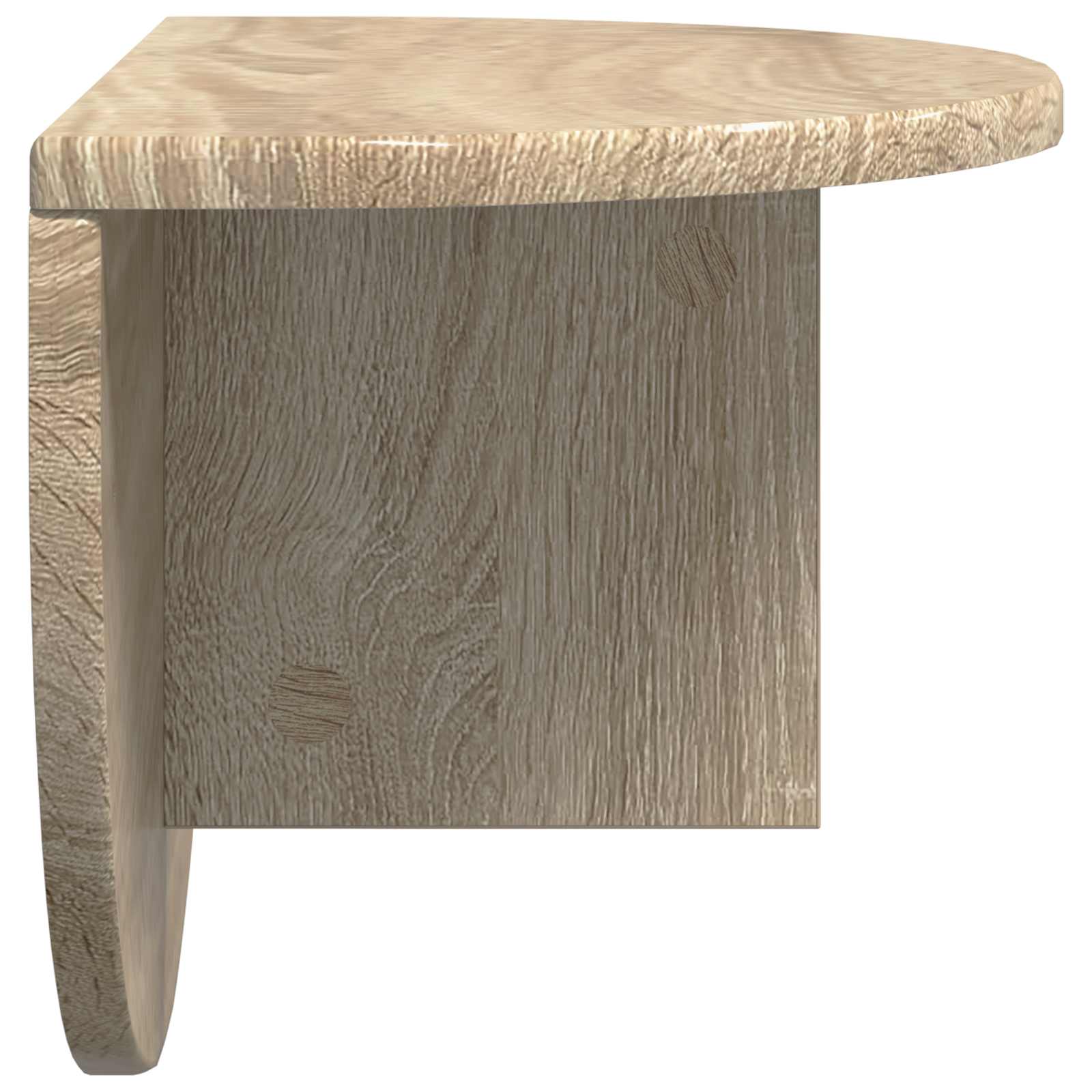 Polica na zidu Sonoma hrast 48 x 24 x 24 cm Konstruirano drvo
