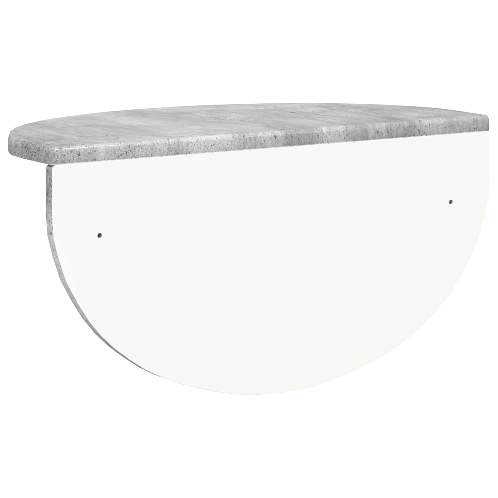 Polica na zidu Betonski sivi 48 x 24 x 24 cm Konstruirano drvo