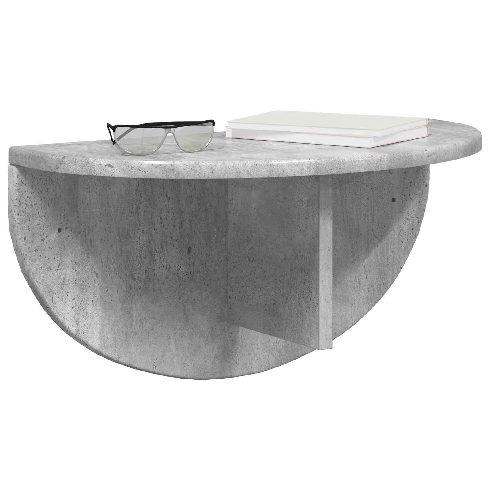 Polica na zidu Betonski sivi 48 x 24 x 24 cm Konstruirano drvo