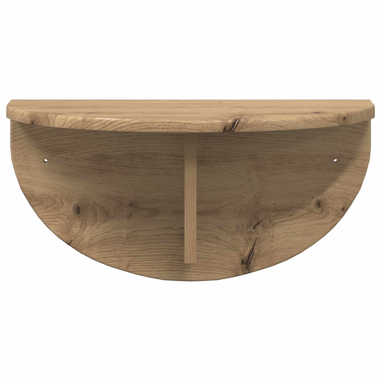 Polica na zidu Zidne 2 pcs Umjetnički hrast 48 x 24 x 24 cm