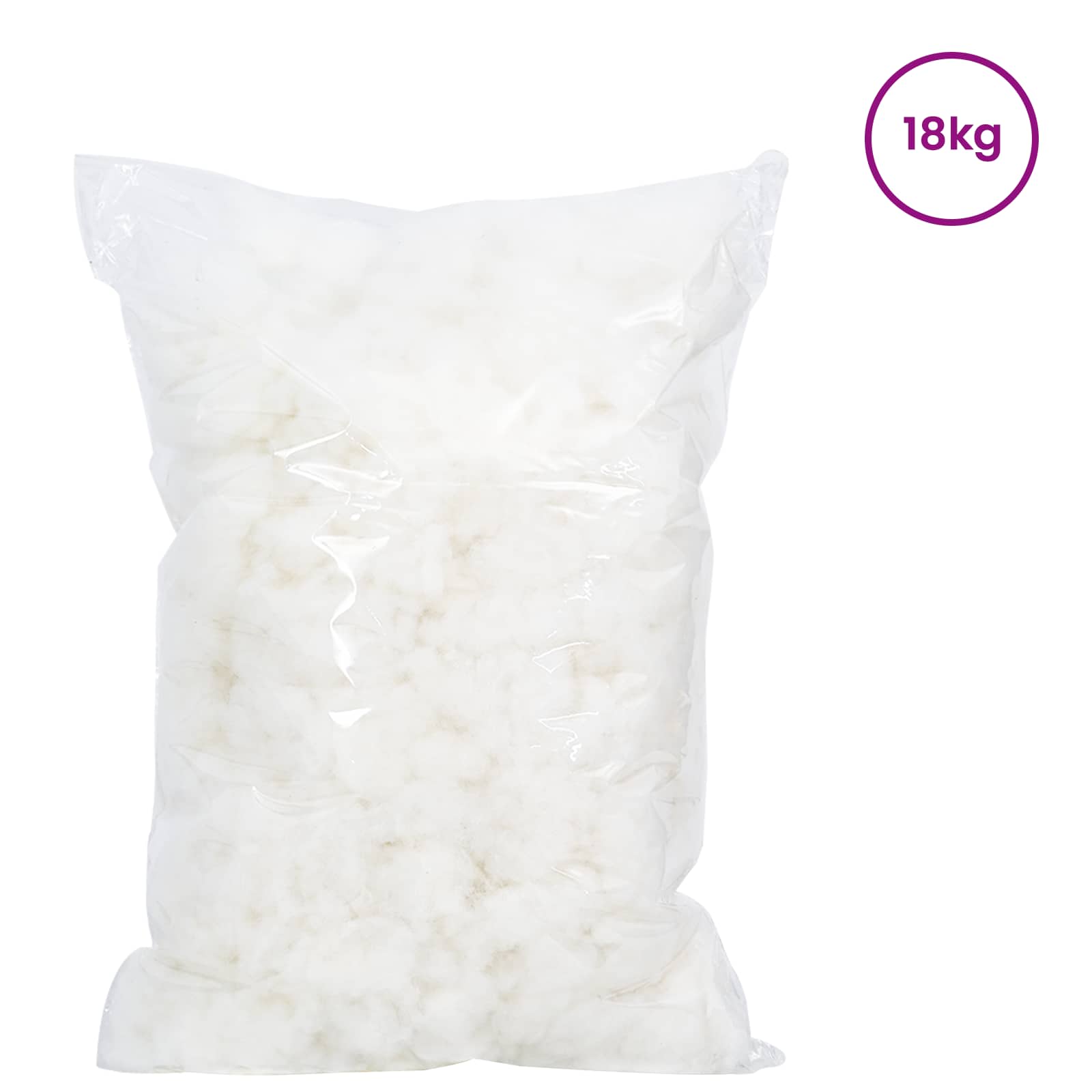 Vlakno Punjenje Bijeli 18 kg Poliester
