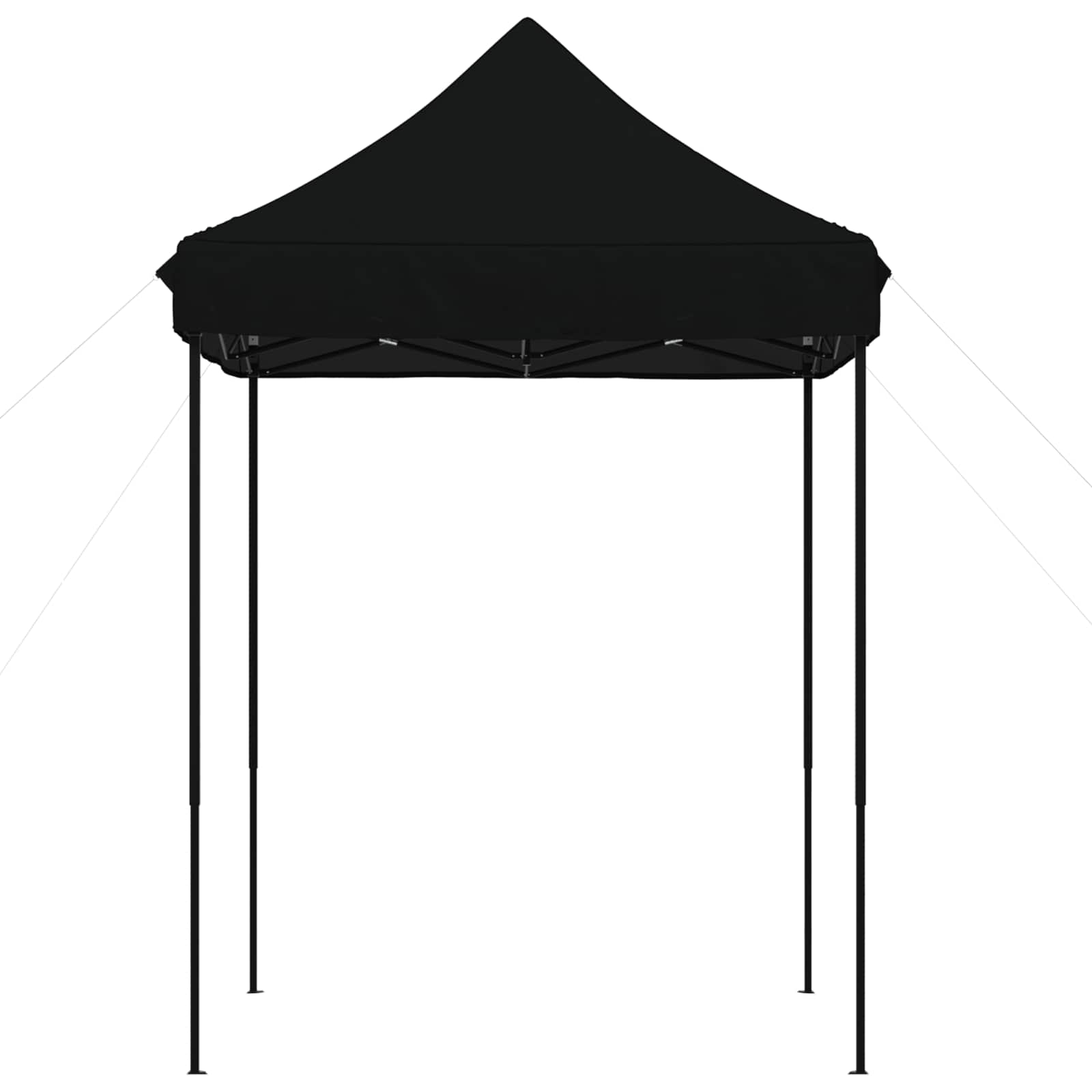 Šator za zabave Crna 200 x 200 x 306 cm Oxford tkanina