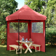 Šator za zabave Tamno crvena 200 x 200 x 306 cm Oxford tkanina