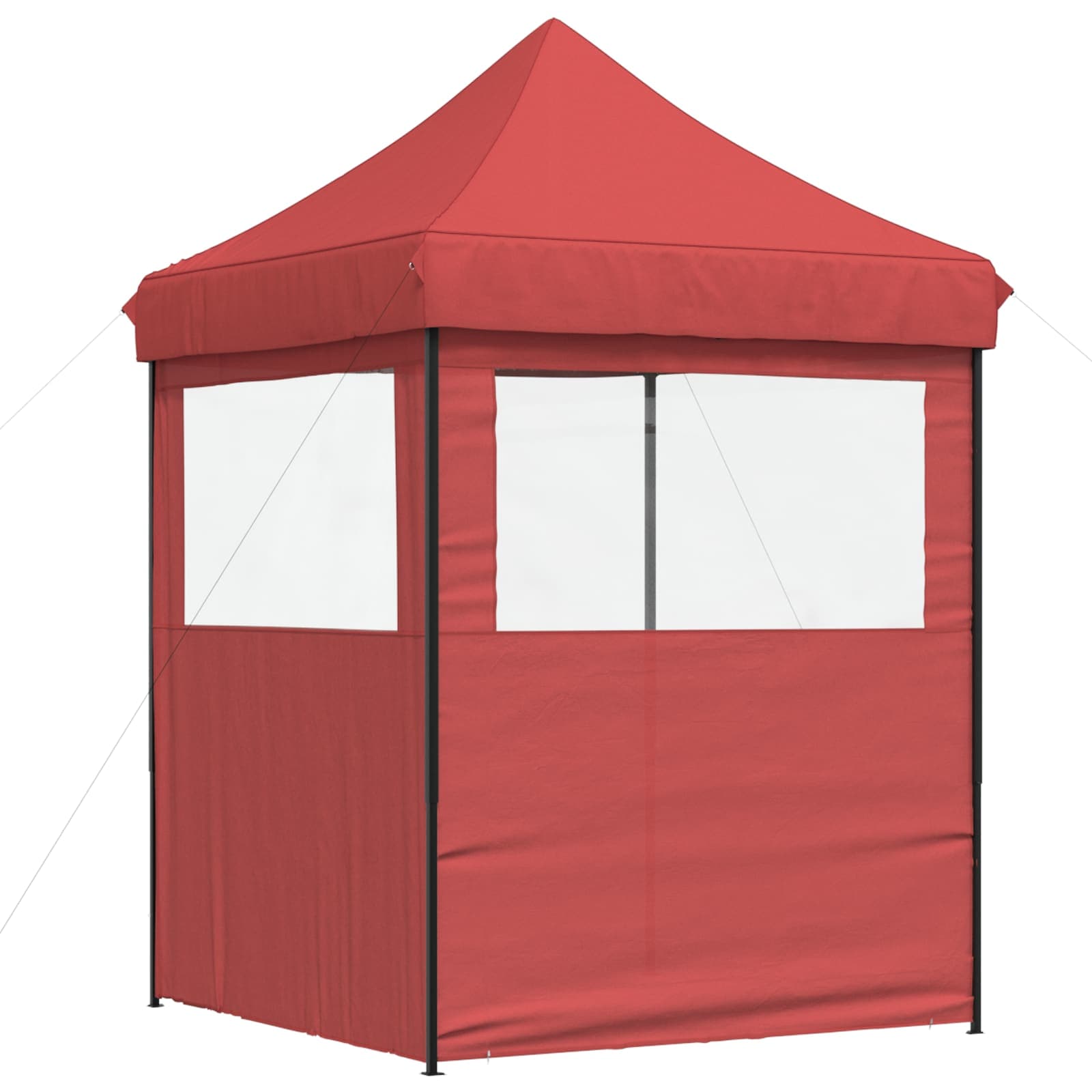 Šator za zabave Tamno crvena 200 x 200 x 306 cm Oxford tkanina
