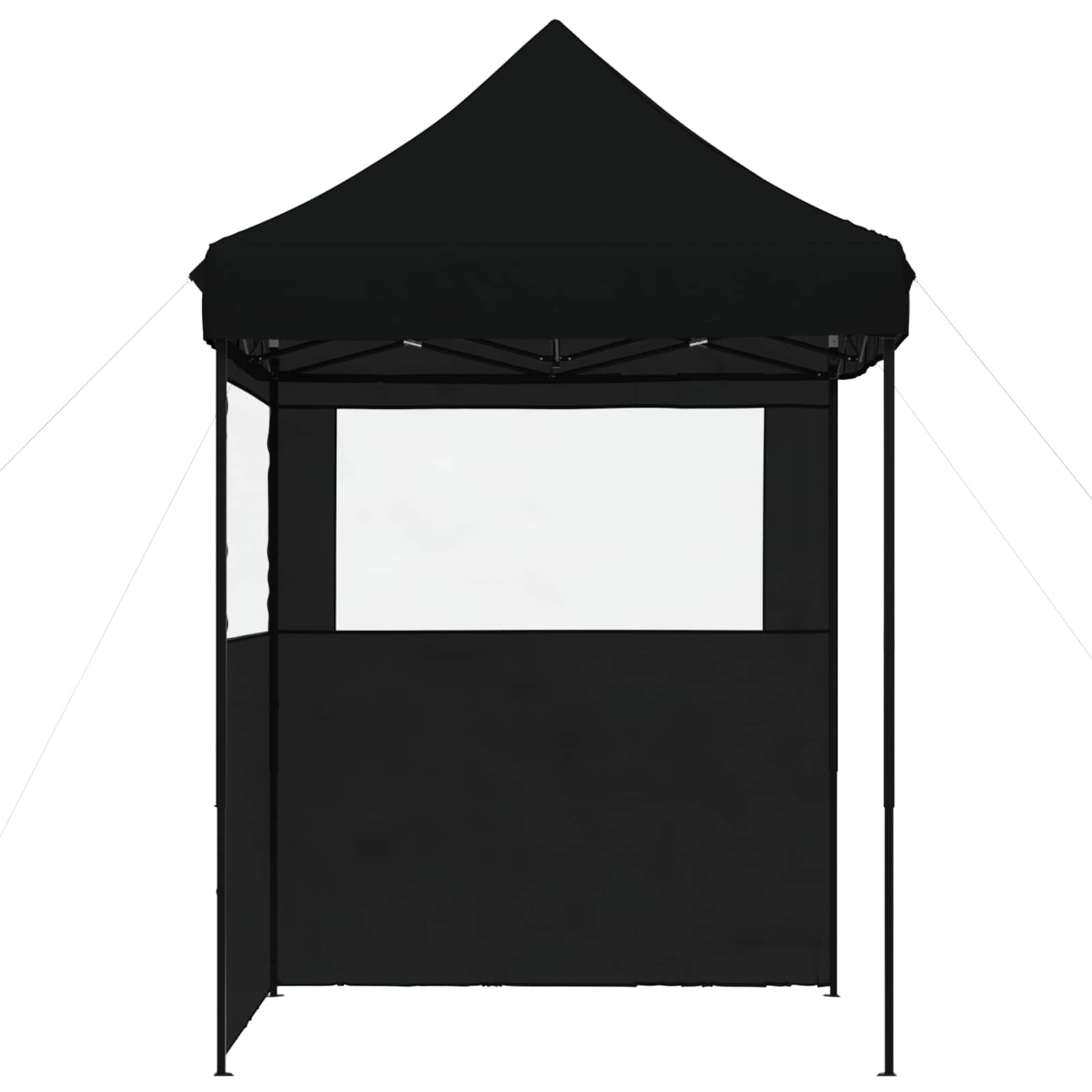 Šator za zabave Crna 200 x 200 x 306 cm Oxford tkanina