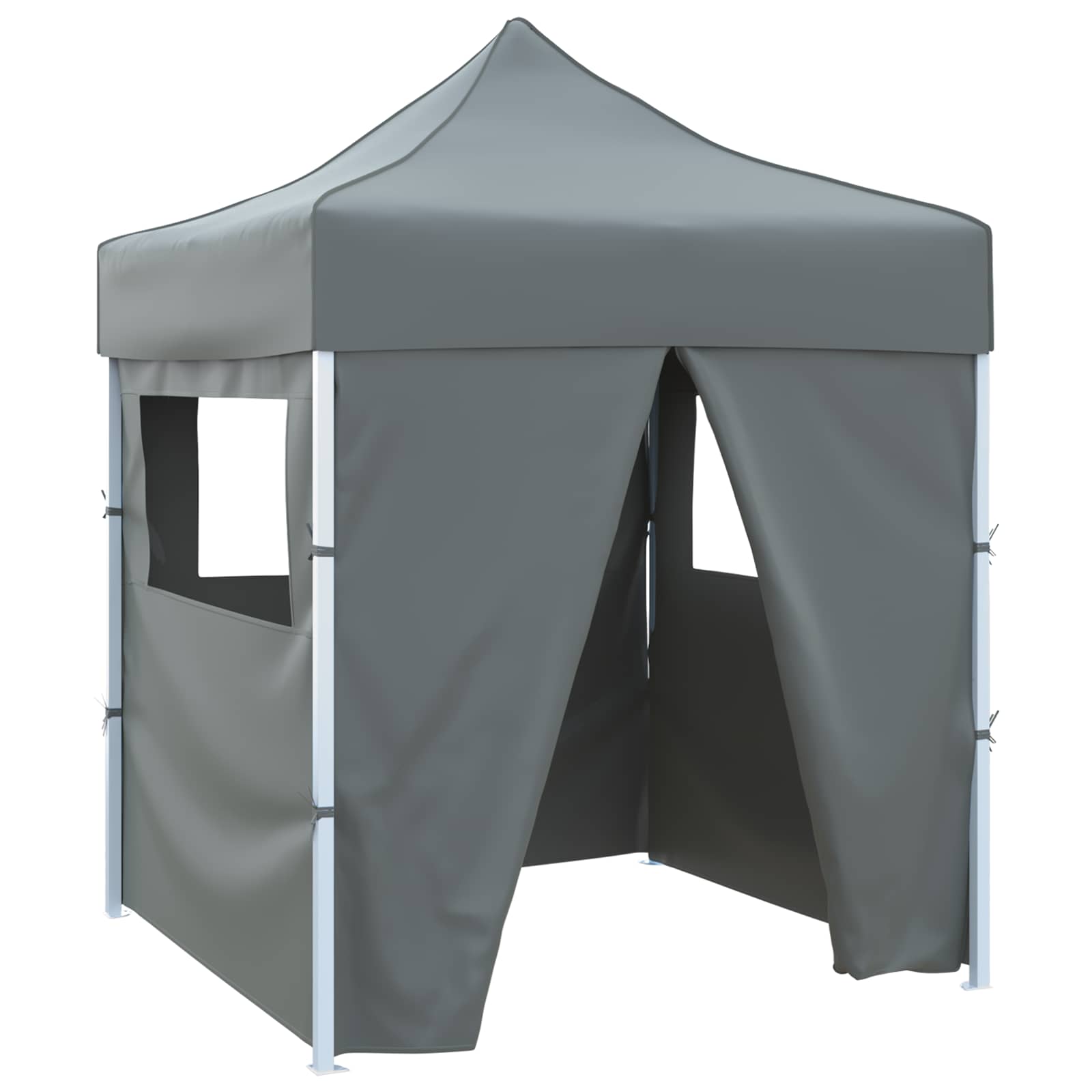 Šator za zabave Antracit 200 x 200 x 315 cm Oxford tkanina