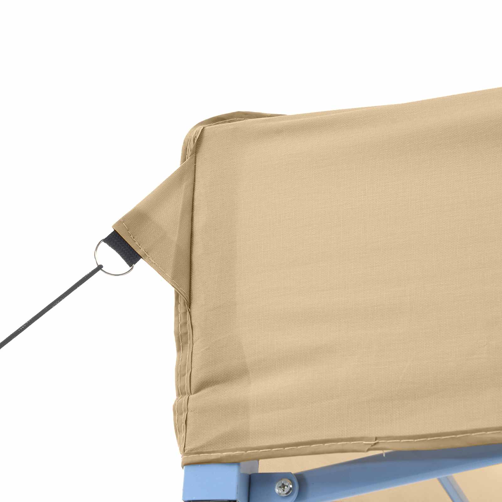 Šator za zabave 200 x 200 x 306 cm Bež Oxford tkanina