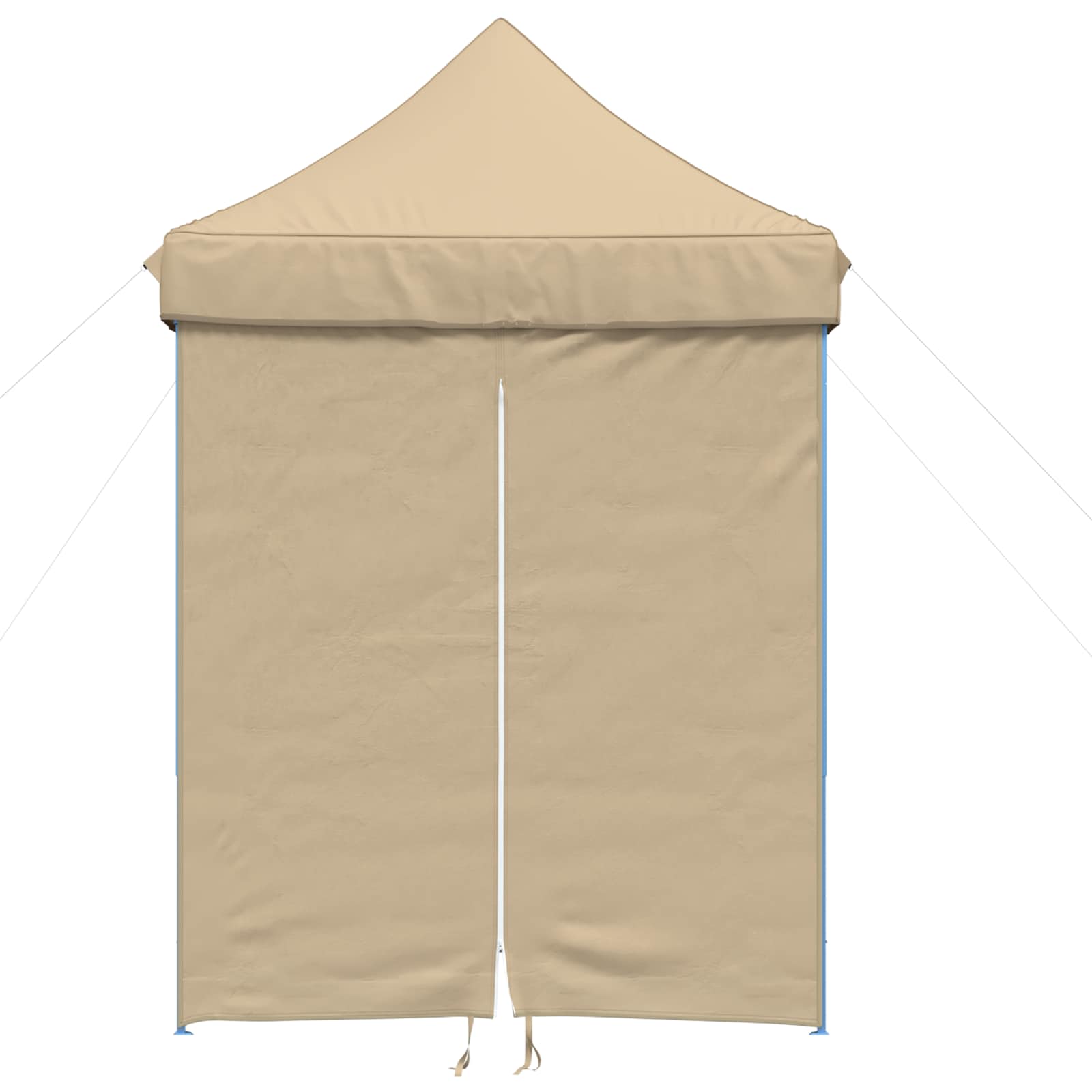 Šator za zabave 200 x 200 x 306 cm Bež Oxford tkanina