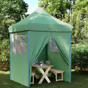 Šator za zabave 200 x 200 x 306 cm Zelena Oxford tkanina