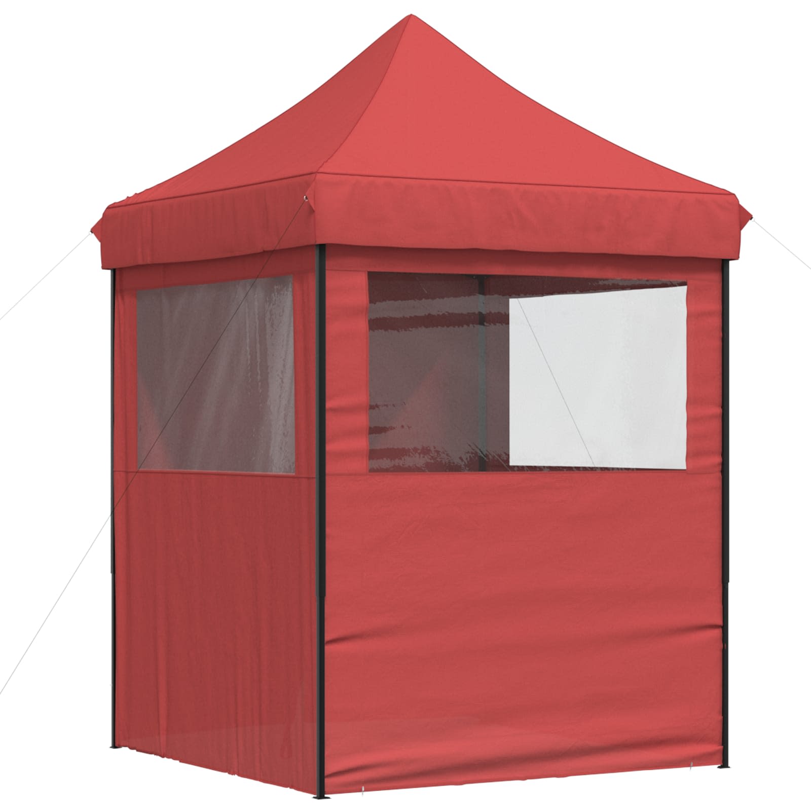 Šator za zabave Tamno crvena 200 x 200 x 306 cm Oxford tkanina