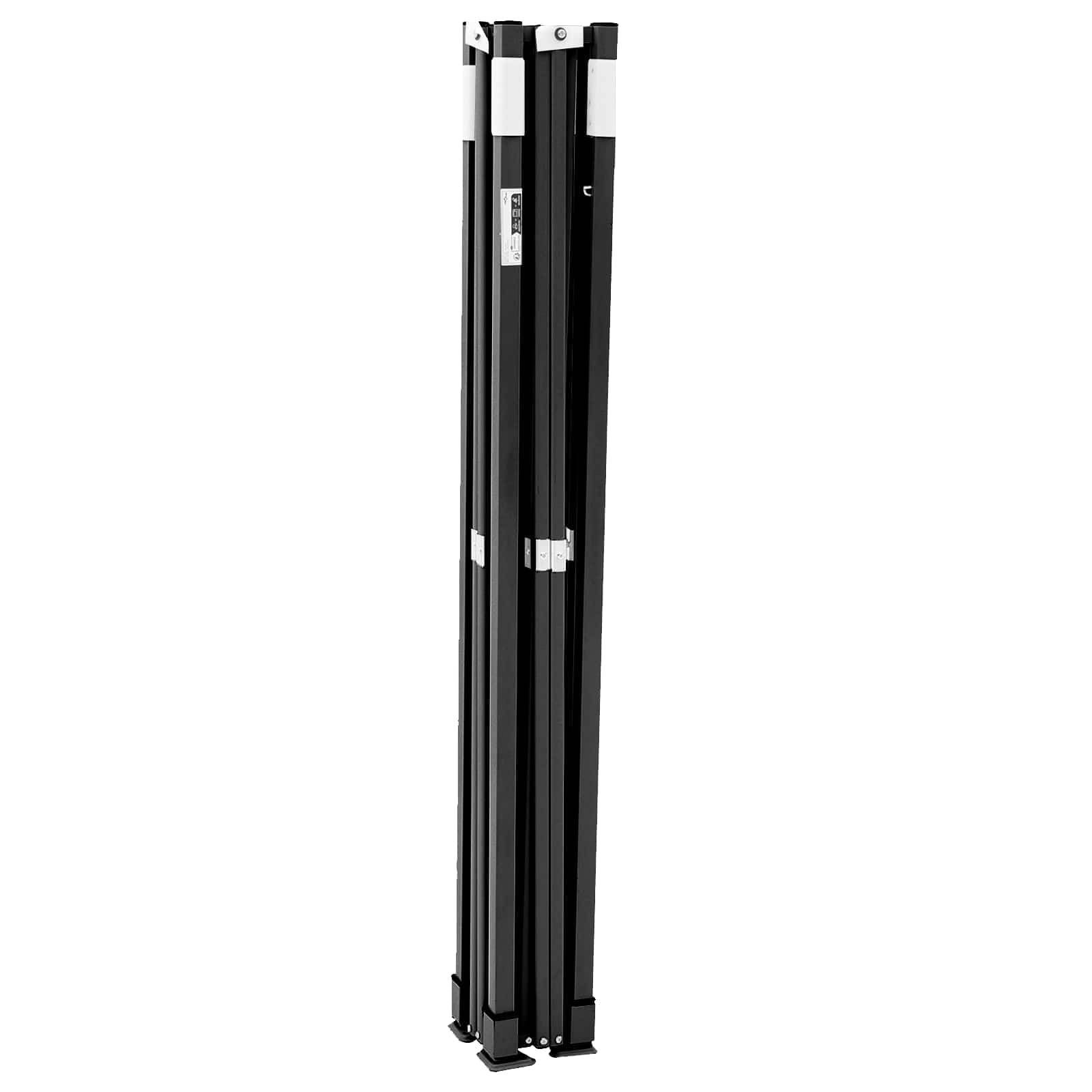 Šator za zabave 200 x 200 x 306 cm Crna Oxford tkanina